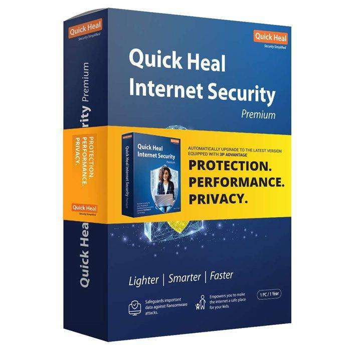 Quick Heal Internet Security Preminum 1 User 1 Year