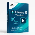 Wondershare Filmora 15 Video Editor (1 Device, Lifetime) Wondershare Key (PC) GLOBAL