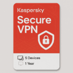 Kaspersky VPN Secure Connection License Key (5 Devices,1 year)