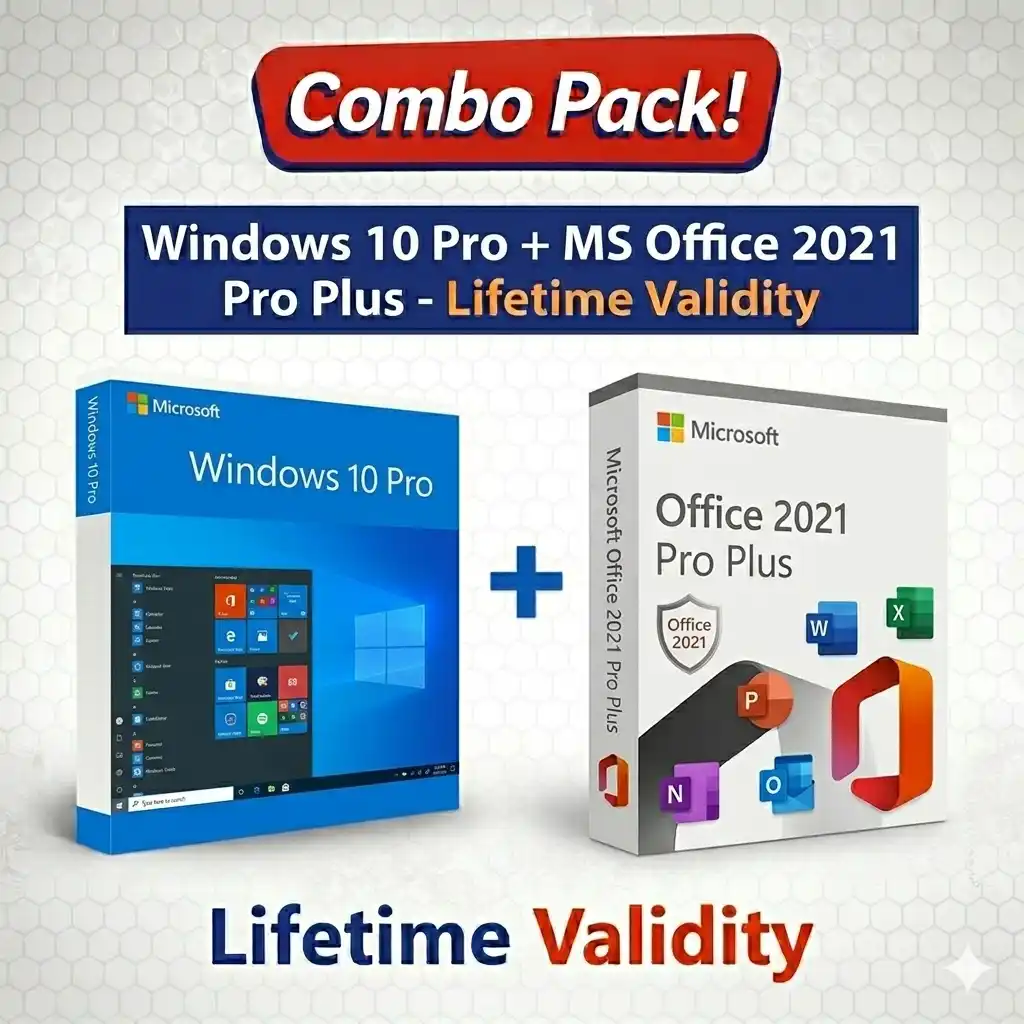 Gemini_Generated_Image_prgjroprgjroprgj Windows 10 Pro + MS Office 2021 Pro Plus | Lifetime Validity | Combo Pack - Image 1